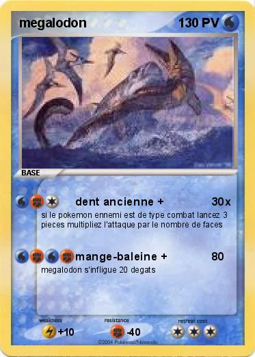 Pokemon megalodon