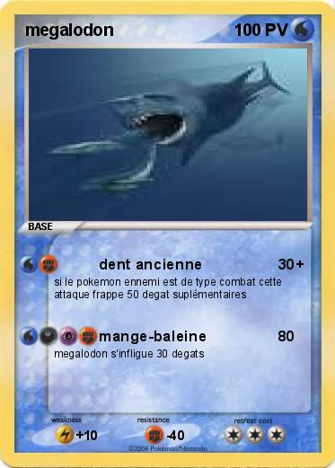 Pokemon megalodon