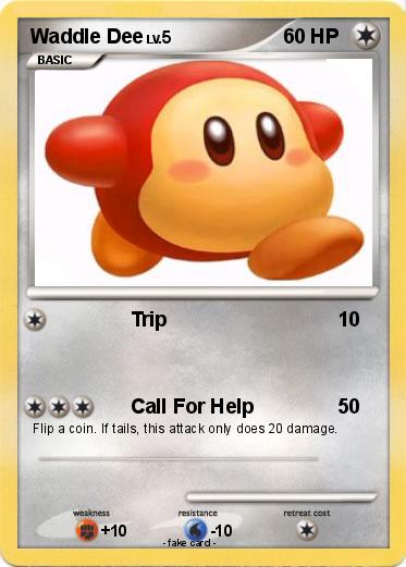 Pokemon Waddle Dee