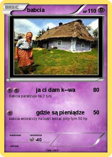 Pokemon babcia