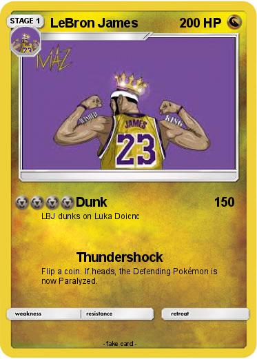 Pokemon LeBron James
