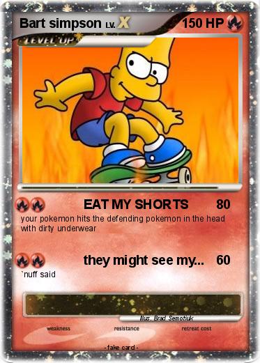 Pokemon Bart simpson