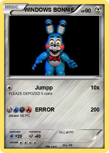 Pokemon WINDOWS BONNIE