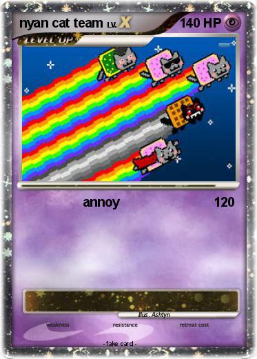 Pokemon nyan cat team