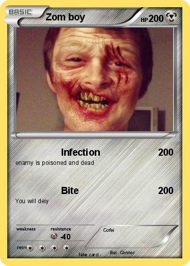 Pokemon Zom boy