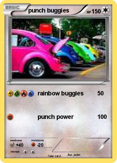 Pokemon punch buggies