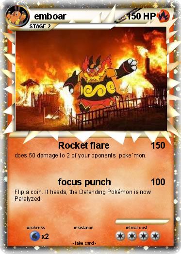 Pokemon emboar