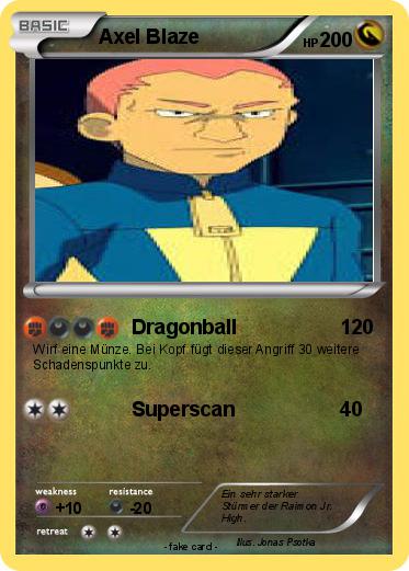 Pokemon Axel Blaze
