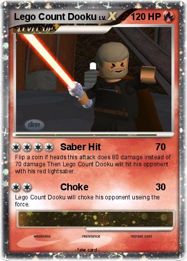 Pokemon Lego Count Dooku