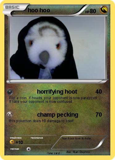 Pokemon hoo hoo