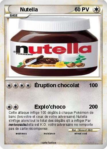 Pokemon Nutella
