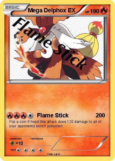 Pokemon Mega Delphox EX