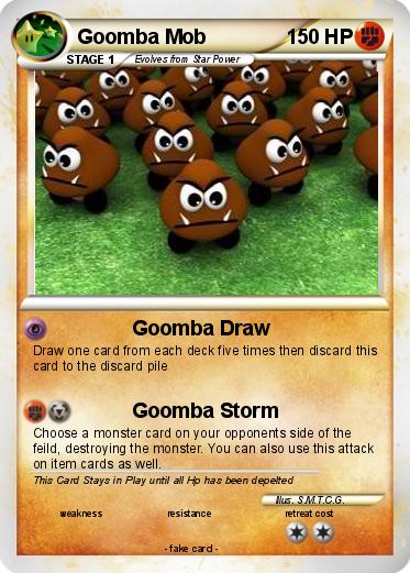 Pokemon Goomba Mob