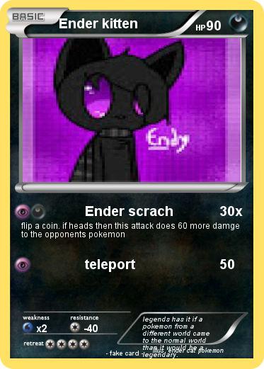 Pokemon Ender kitten