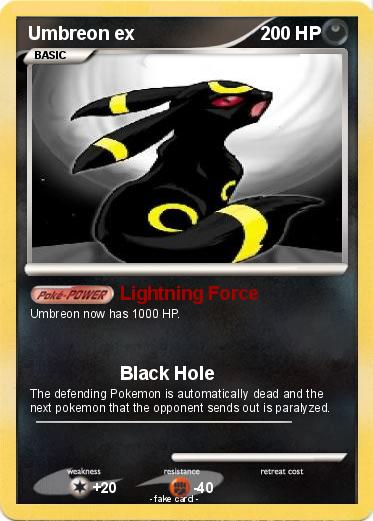 Pokemon Umbreon ex
