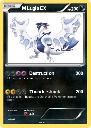 Pokemon M Lugia EX