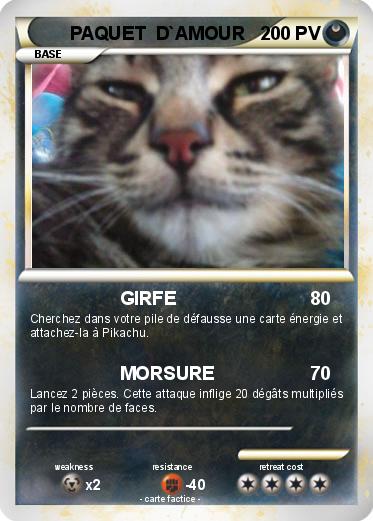 Pokemon PAQUET  D`AMOUR