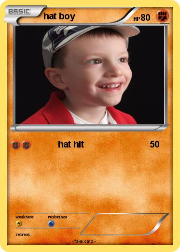 Pokemon hat boy