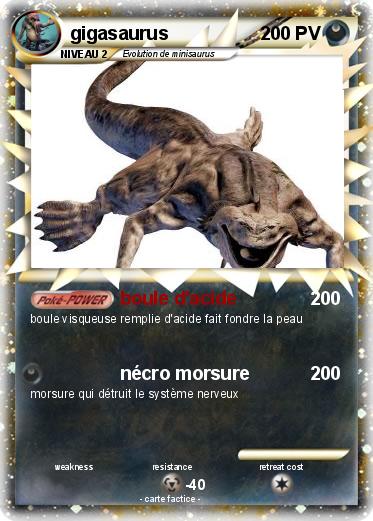 Pokemon gigasaurus