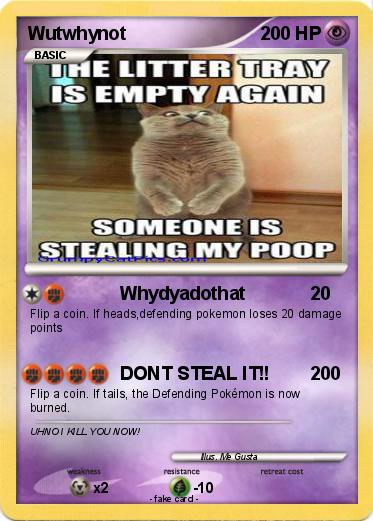 Pokemon Wutwhynot