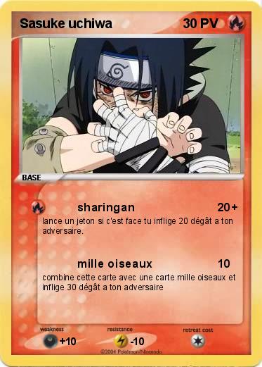 Pokemon Sasuke uchiwa