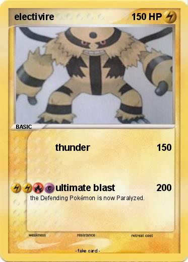 Pokemon electivire