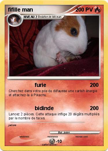Pokemon fifille man