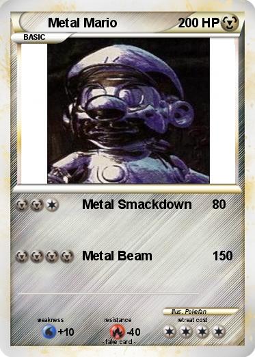 Pokemon Metal Mario