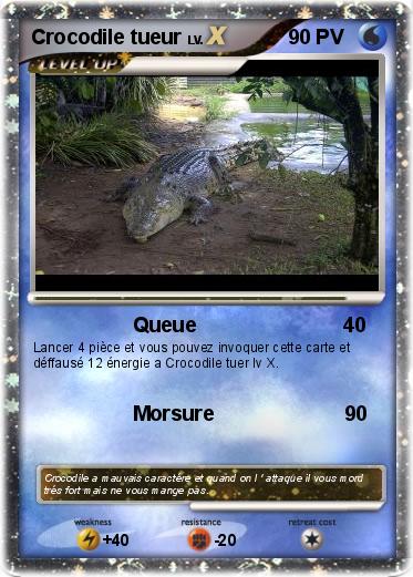 Pokemon Crocodile tueur
