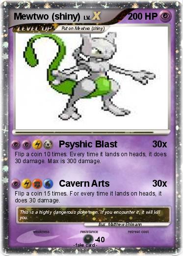 Pokemon Mewtwo (shiny)