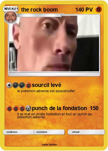 Pokemon the rock boom