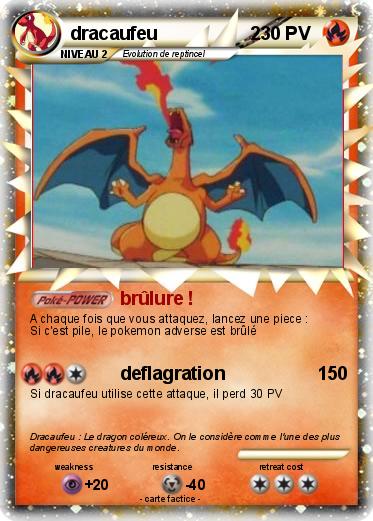 Pokemon dracaufeu                  2