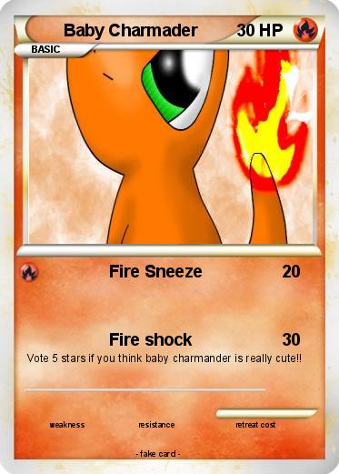 Pokemon Baby Charmader