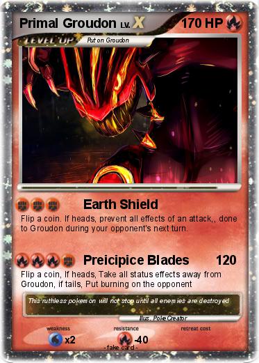 Pokemon Primal Groudon