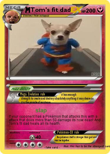 Pokemon Tom's fit dad