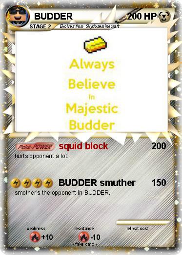 Pokemon BUDDER