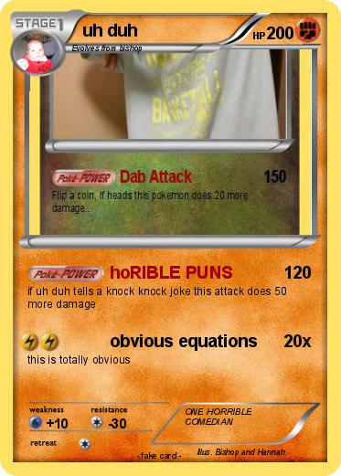 Pokemon uh duh