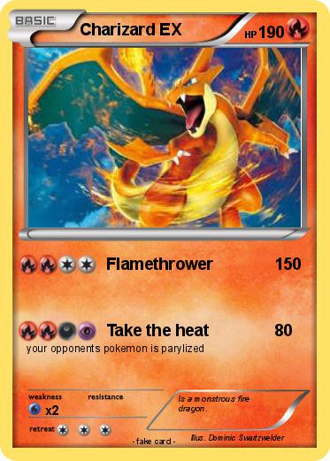 Pokemon Charizard EX