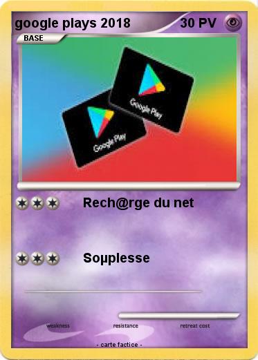 Pokemon google plays 2018
