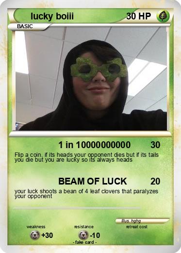 Pokemon lucky boiii