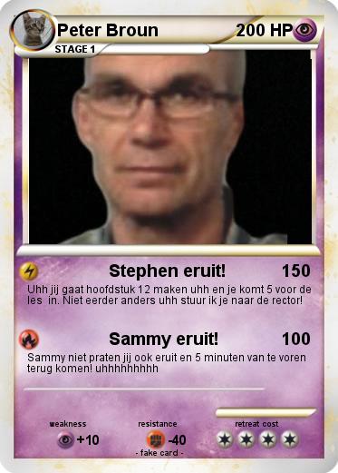 Pokemon Peter Broun