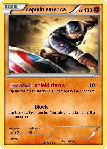 Pokemon captain america
