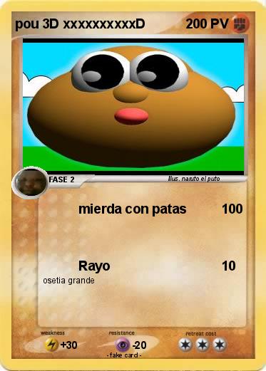 Pokemon pou 3D xxxxxxxxxxD