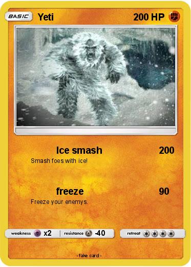 Pokemon Yeti