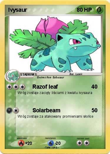 Pokemon Ivysaur
