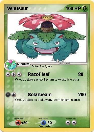 Pokemon Venusaur