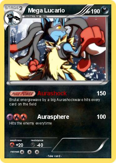 Pokemon Mega Lucario
