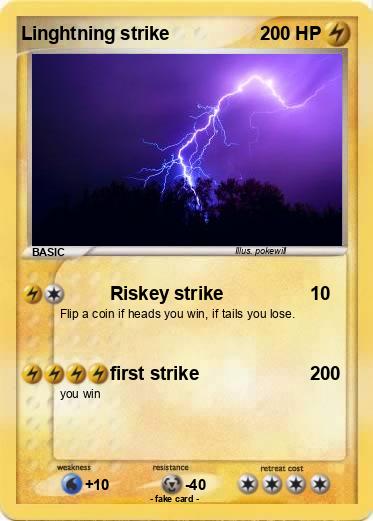 Pokemon Linghtning strike