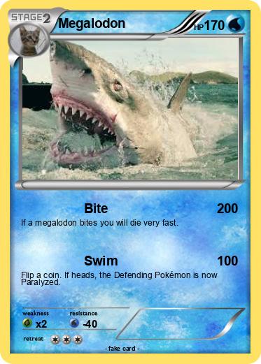 Pokemon Megalodon