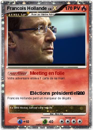 Pokemon Francois Hollande